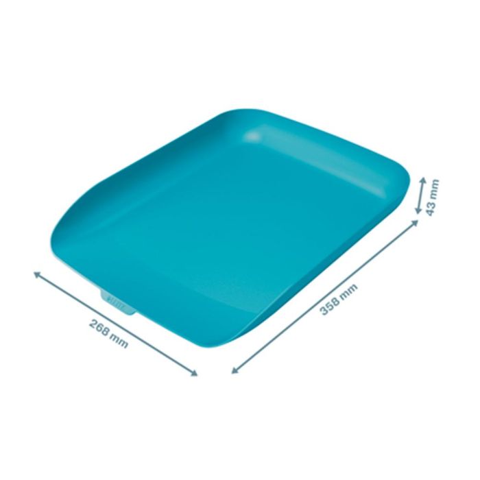 Bandeja Sobremesa Plastico Leitz Cosy Azul 268x126X358 mm 2