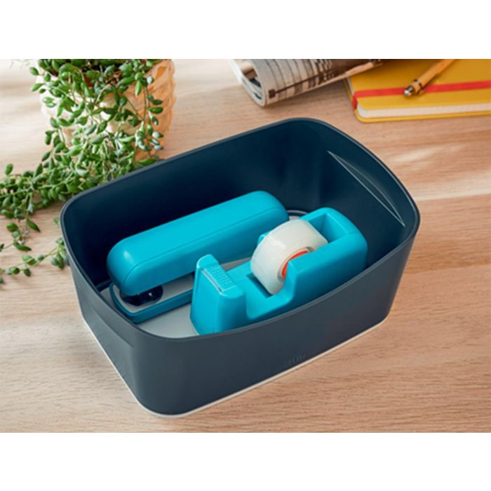 Portarrollo Sobremesa Leitz Cosy Plastico Para Cintas 33 Mt Color Azul 4