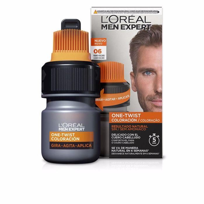 Men expert one-twist hair color #6-rubio oscuro 50 ml 1 Men expert one-twist hair color #6-rubio oscuro 50 ml 1
