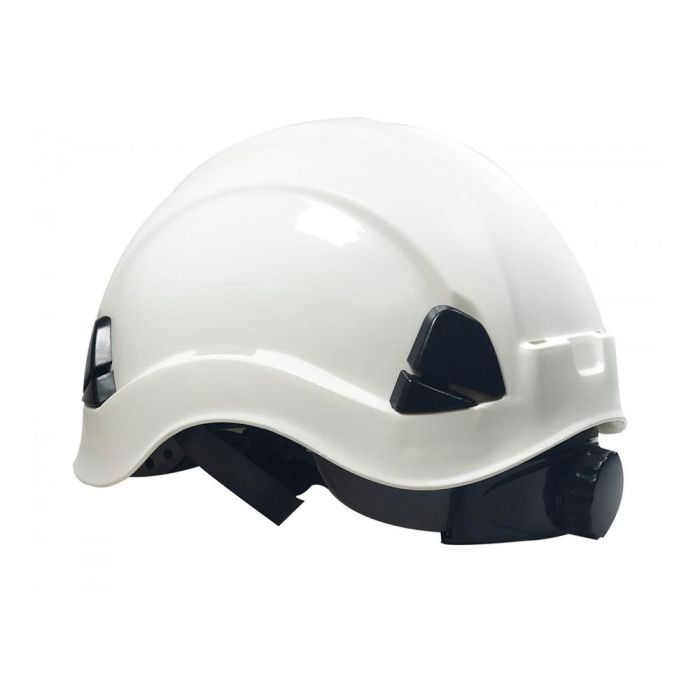 Casco Faru Abs Para Trabajos En Alturas 6 Puntos De Anclaje Color Blanco 2