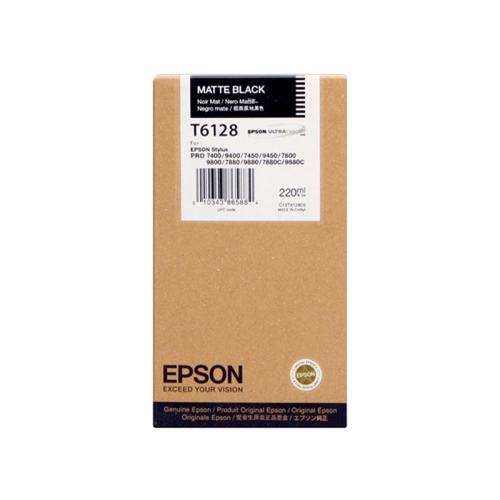 Ink-Jet Epson Gf Stylus Photo 7450-9450- 7400-9400-7880- 9880-7800-9800 Negro Mate Alta Capacidad<- 1