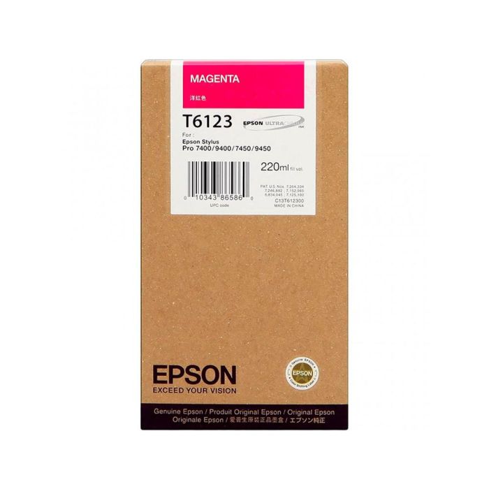 Ink-Jet Epson Gf Stylus Photo 7450-9450-7400-9400 Magenta Alta Capacidad 1