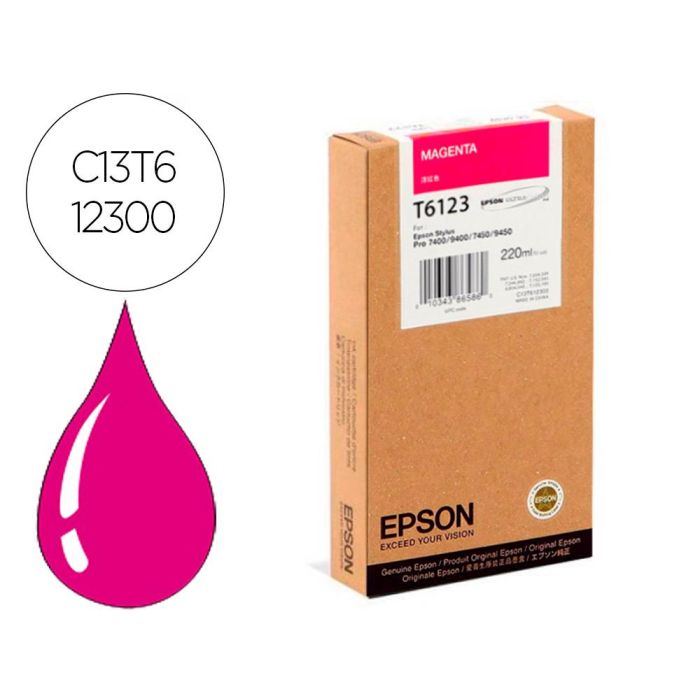 Ink-Jet Epson Gf Stylus Photo 7450-9450-7400-9400 Magenta Alta Capacidad