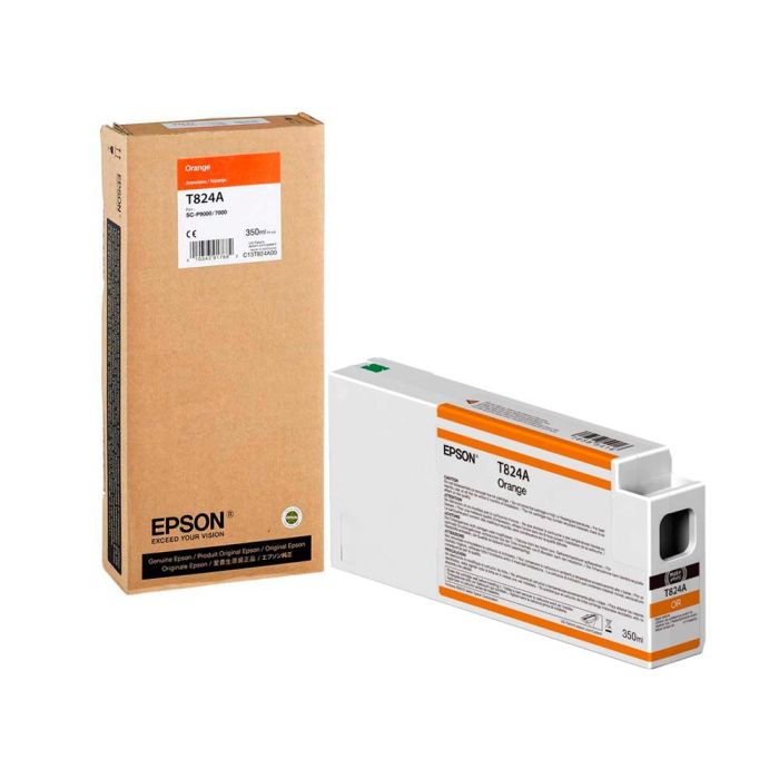 Ink-Jet Epson Gf Surecolor Serie Sc-P Naranja Ultrachrome Hdx-Hd 350 mL 4