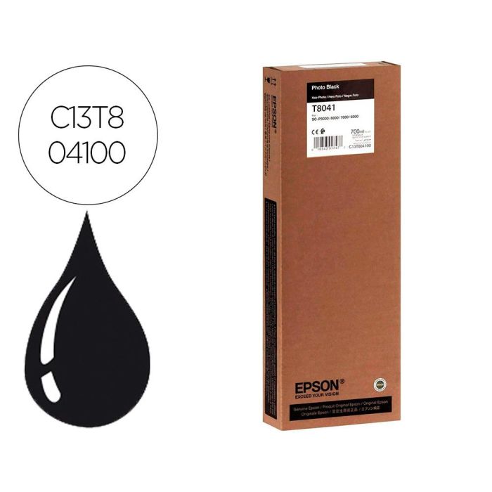 Ink-Jet Epson Gf Surecolor Serie Sc-P Negro Photo Ultrachrome Hdx-Hd 700 mL