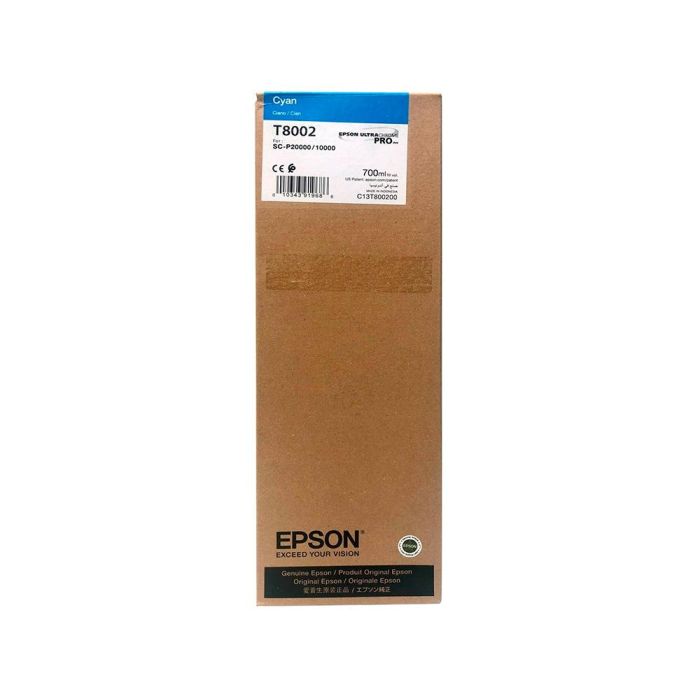 Ink-Jet Epson Singlepack Cian T800200 Ultrachrome Pro 700 mL 1