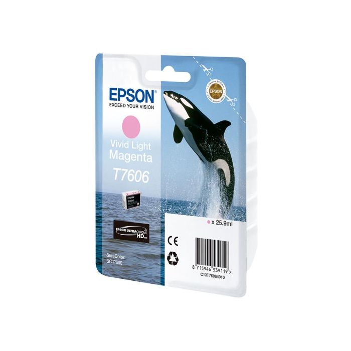 Ink-Jet Epson Surecolor Sc-P600 Magenta Vivo Claro 2