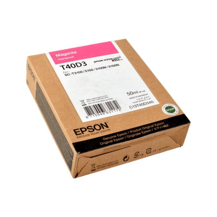 Cartucho de Tinta Original Epson C13T40D34N Magenta 1