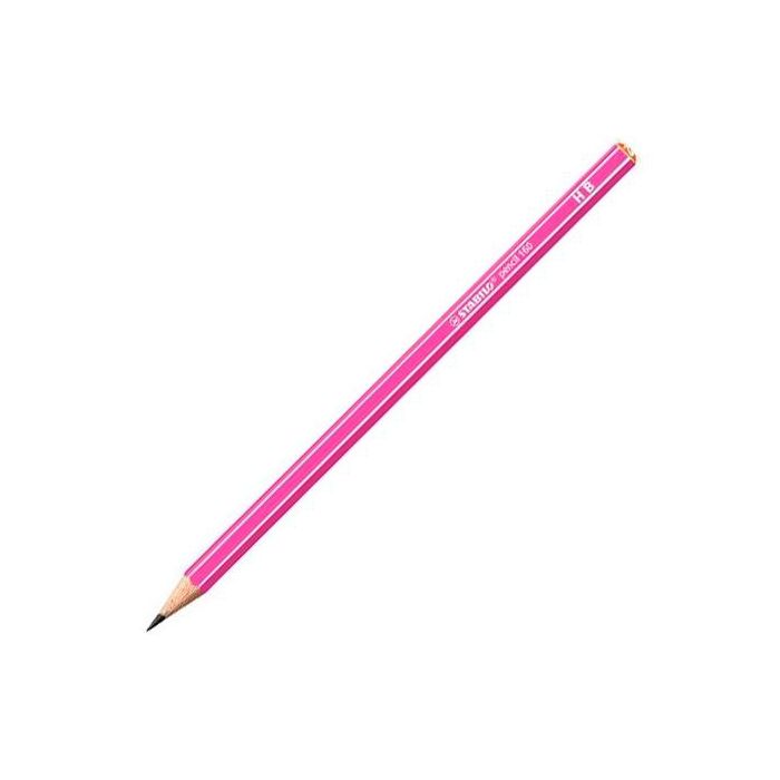 Stabilo Pencil Lápiz Grafito 160 Hb Rosa -12U-