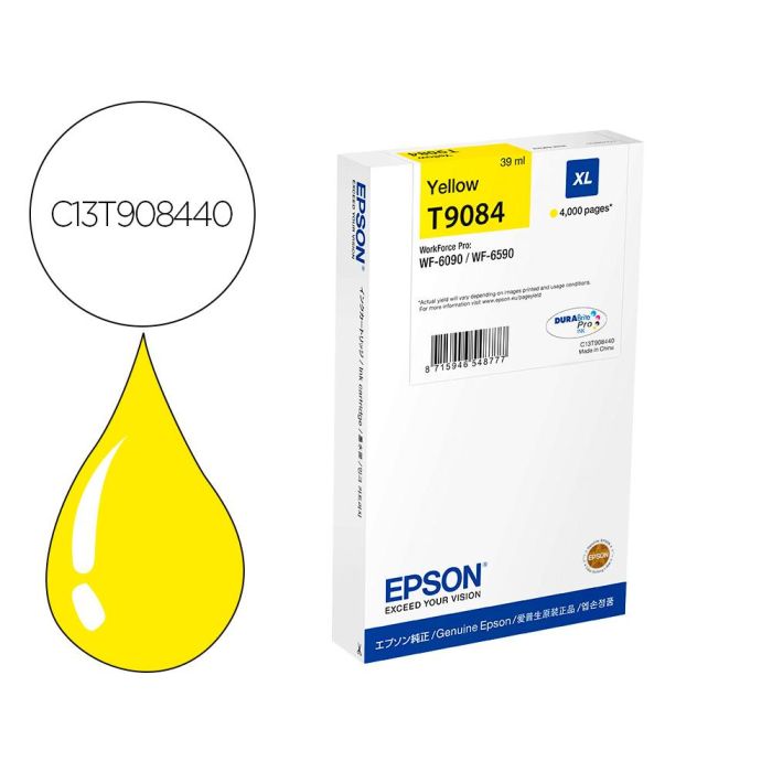 Ink-Jet Epson Wf-6590Dwf-Wf-6090Dw Amarillo XL