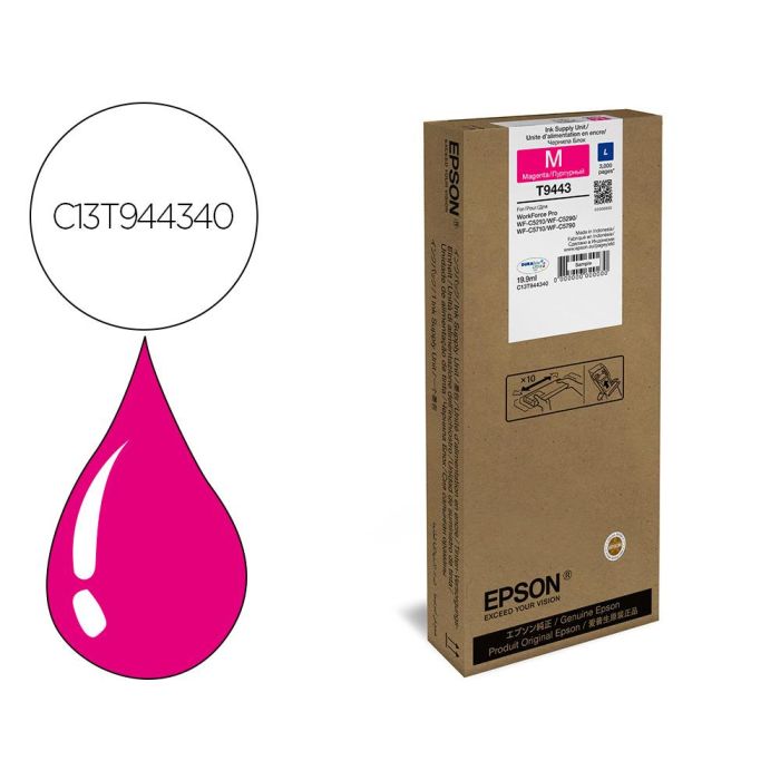 Ink-Jet Epson Wf-C5Xxx Series Ink L Magentaá 3000