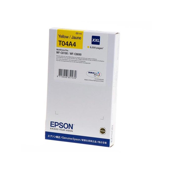 Pack de Tinta y Papel Fotográfico Epson C13T04A44N Amarillo 1