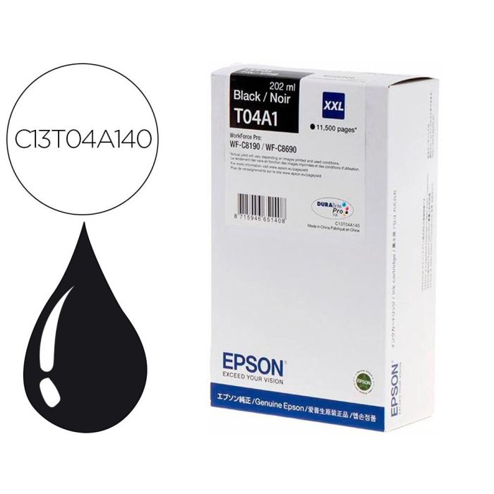 Ink-Jet Epson Wf-C8190 - Wf-C8690 XXL Negro