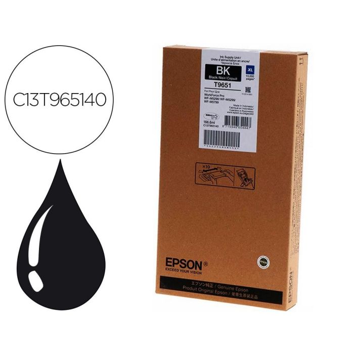 Epson Tinta Negro Wf-M5299Dw -5799Dwf - Nº 96XL