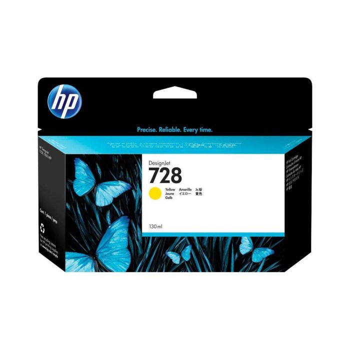 HP 728 Cartucho de Tinta HP728 Amarillo (F9J65A) 1