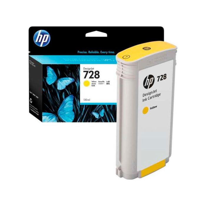 HP 728 Cartucho de Tinta HP728 Amarillo (F9J65A) 3