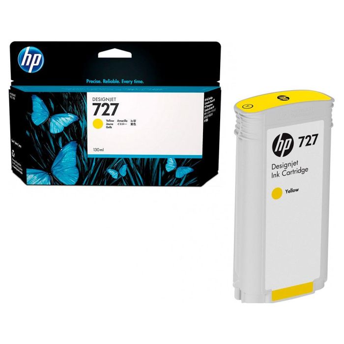 Cartucho de Tinta Original HP 727 Amarillo 3