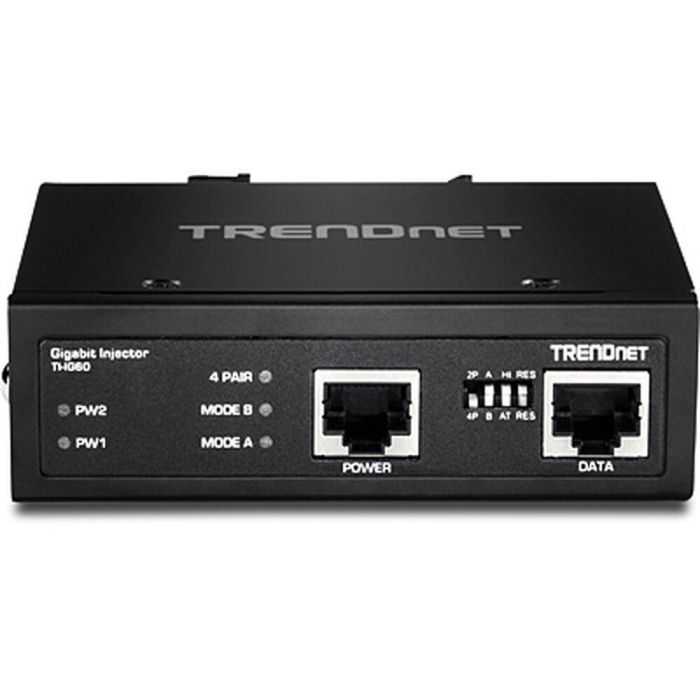 Inyector PoE Trendnet TI-IG60 1000 Mbit/s Negro 3