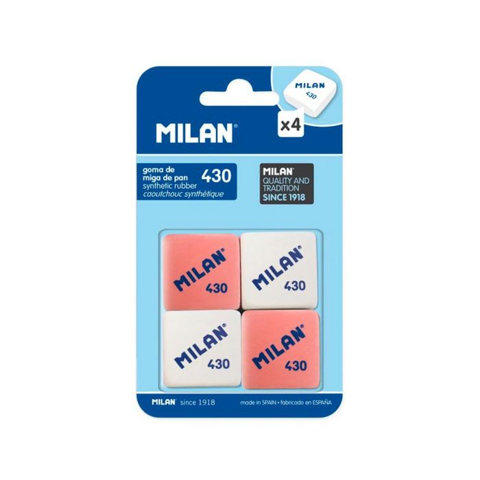 Milan Goma 430 Miga De Pan Blister -4U- 1