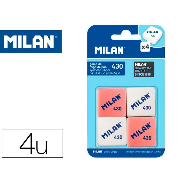 Milan Goma 430 Miga De Pan Blister -4U-