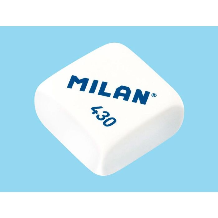 Sacapuntas Milan Compact Touch Duo Plastico 2 Usos Con Goma + 2 Recambios De Goma En Blister 5