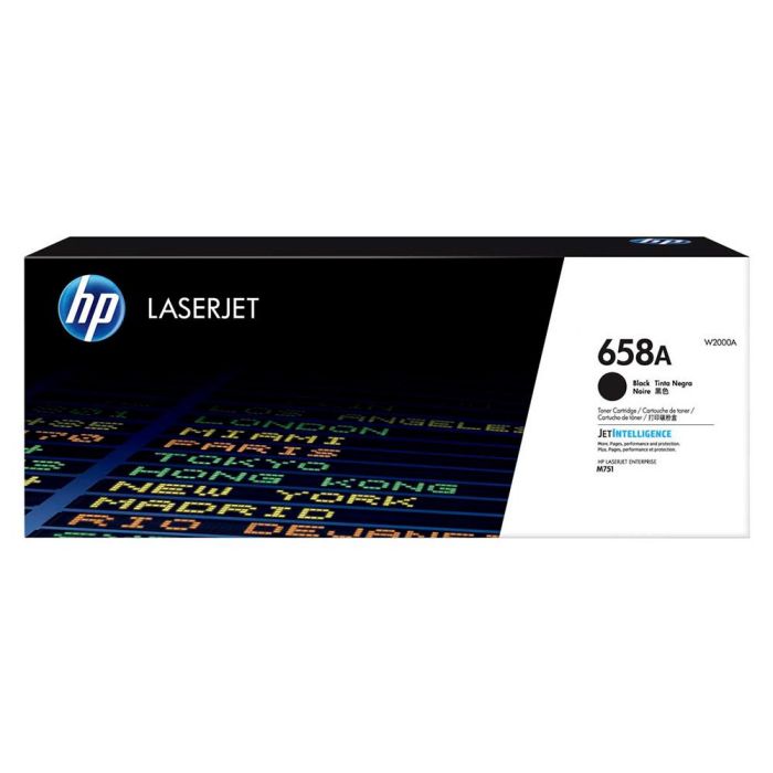 HP Toner negro laserjet enterprise m751, 751dn - 658a 1