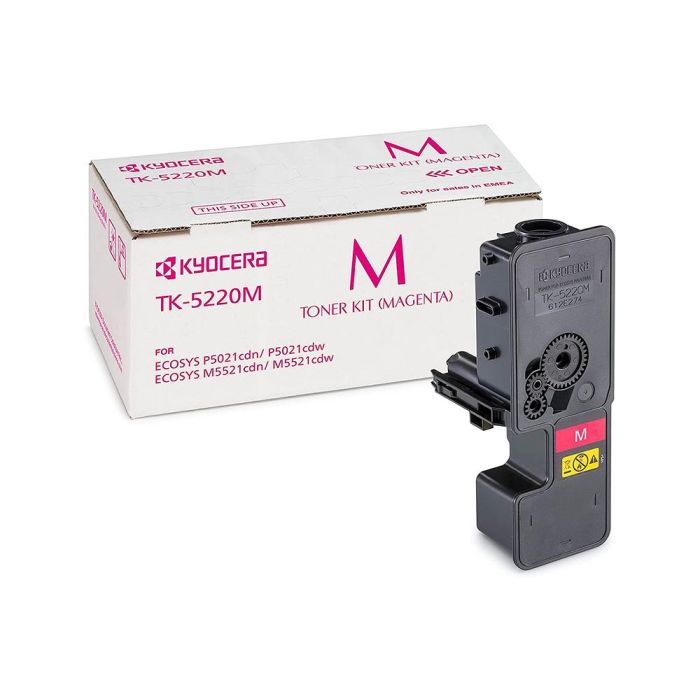 Toner Kyocera Mita Tk-5220M Magenta Ecosys M5521Cdw, Ecosys M5521Cdn 1200 Pag 3