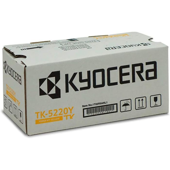 Tóner Original Kyocera TK-5220Y Amarillo Negro 1