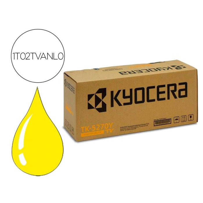 Toner Kyocera Tk5270Y Amarillo Para Ecosys M6230 - 6630Cidn