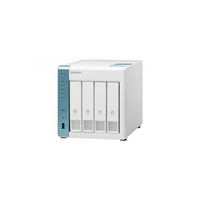 QNAP TS-431K servidor de almacenamiento NAS Torre Ethernet Blanco Alpine AL-214 3