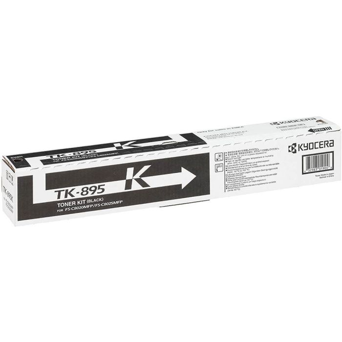 Toner Kyocera Mita Fsc--8020Mcp - 8025Mcp - C8520 - C8525 Laser Negro Tk895K 1