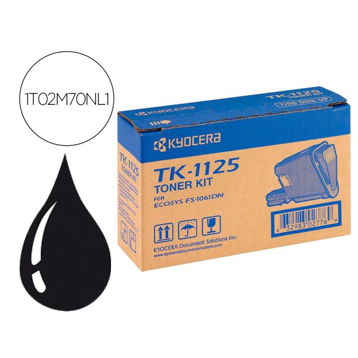 Toner Tk1125 Kyocera -Mita Fs-1061Dn - 1325Mfp Negro