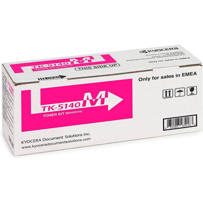 Toner Tk5140 Kyocera Ecosys M6530Cdn, M6530Cdn-Kl3, P6130Cdn, P6130Cdn-Kl3 Magenta 5.000 Pag 1