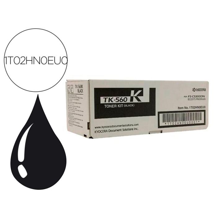 Kyocera-Mita Toner Negro Fs C 5300 Dn 5350 Dn - Tk 560 Bk