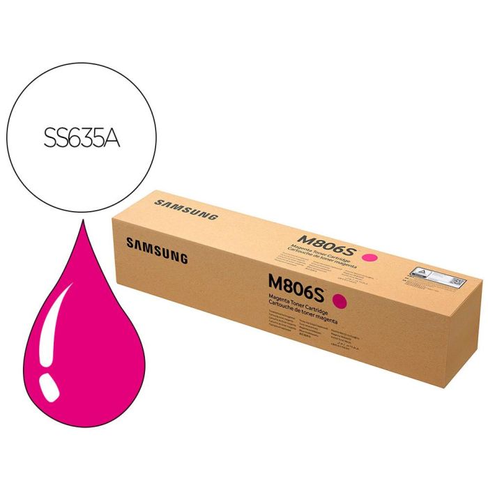 Toner Hp Samsung Magenta Standard Cltm806S-Els