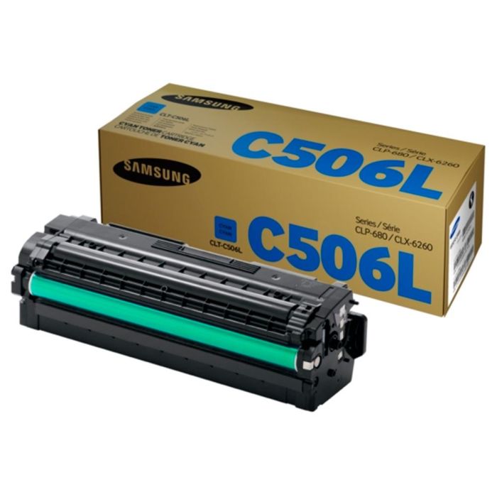 Toner Hp Samsung Clp680Nd Clx6260 Series Cian Alta Capacidad 3