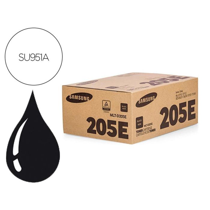 Samsung Toner Laser Ml-3710 Negro 10.000 Páginas Mltd205E