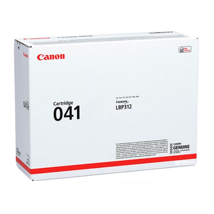 Toner Canon 041 Crg041Bk Lbp312 Lbp310 Negro 1