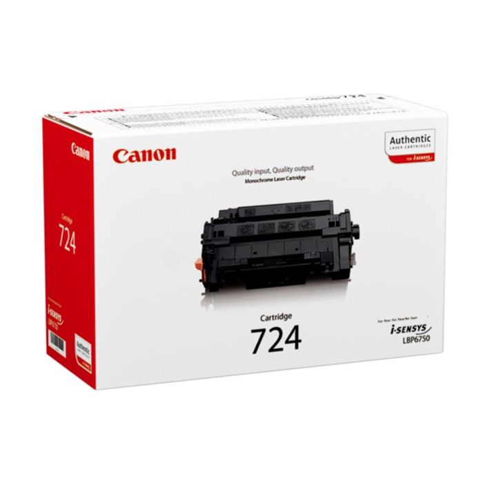 Toner Canon 724H Lbp6750 Lbp6780 Negro 1