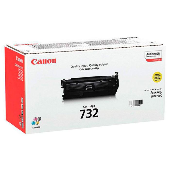 Toner Canon 732Y Lbp7780 Amarillo 1