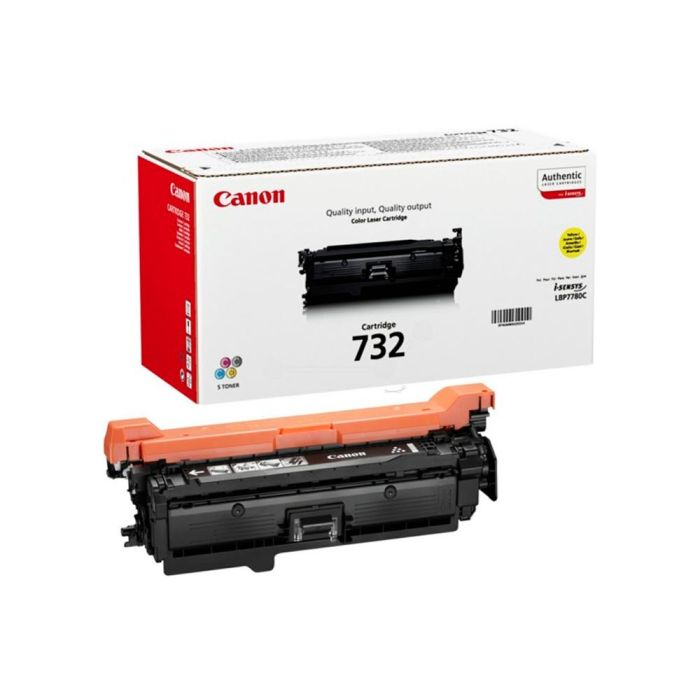 Toner Canon 732Y Lbp7780 Amarillo 3