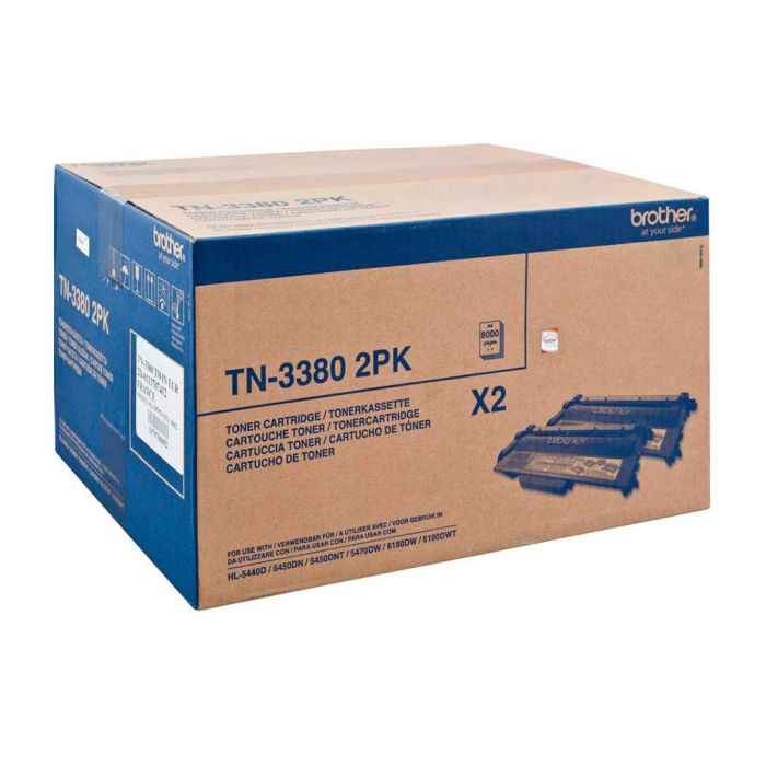 Toner Brother Hl5440D - 5450Dn - 5470Dw 16000 Pag 2 Pack Negro 1