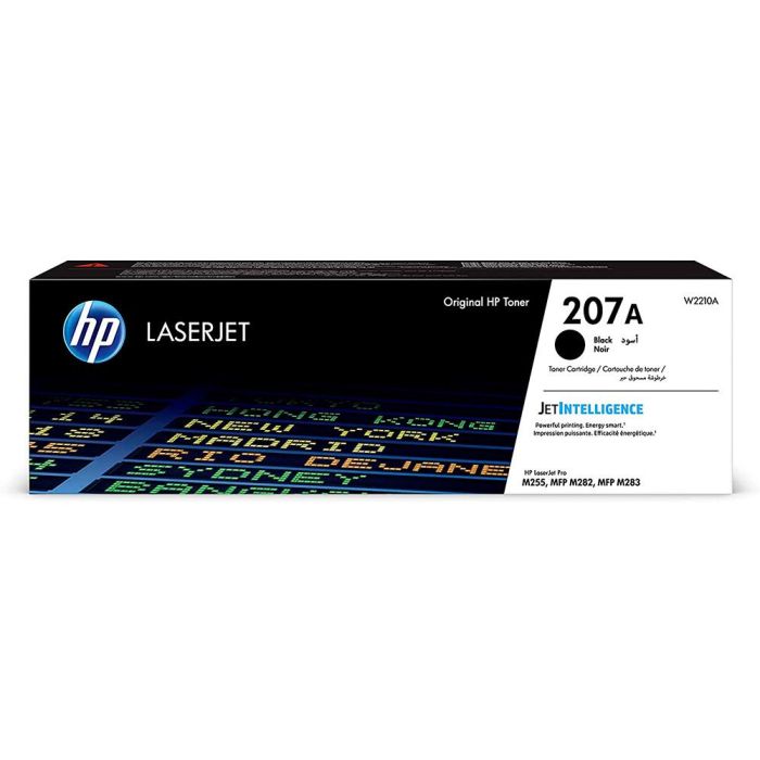 HP Toner 207A Negro Laserjet M255/M281 (W2210A)