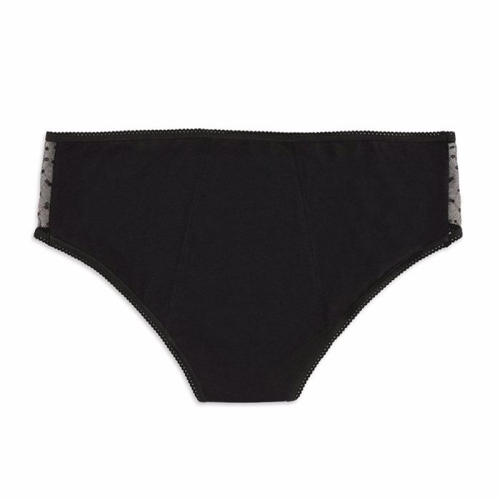 KIWITAS CLASSIC PLUMETI braguitas menstruales negro 1