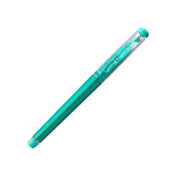 Rotulador Uni-Ball Roller Uf-222 Tinta Gel Borrable 0,7 mm Verde 12 unidades 3