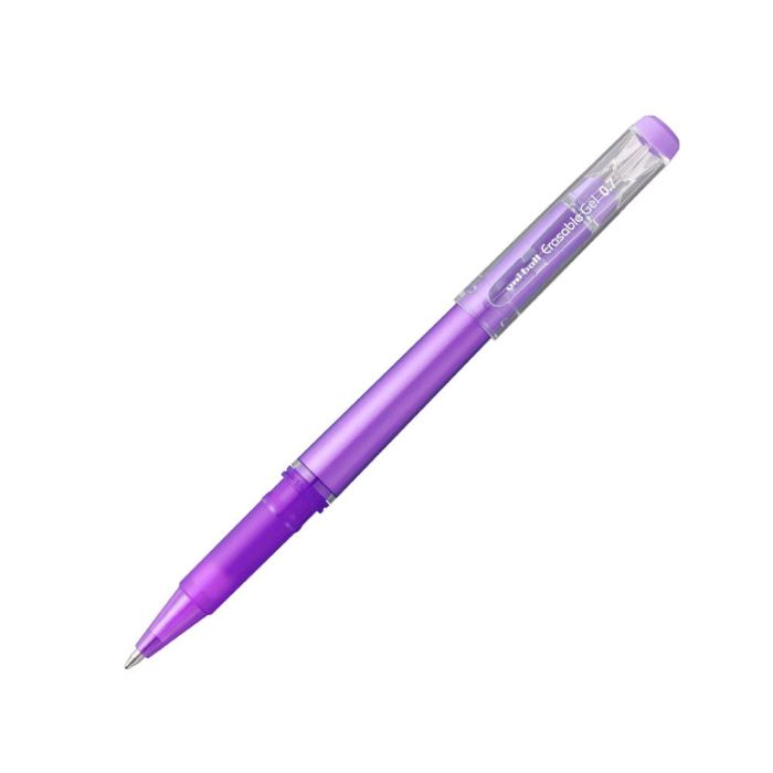 Rotulador Uni-Ball Roller Uf-222 Tinta Gel Borrable 0,7 mm Violeta 12 unidades 1