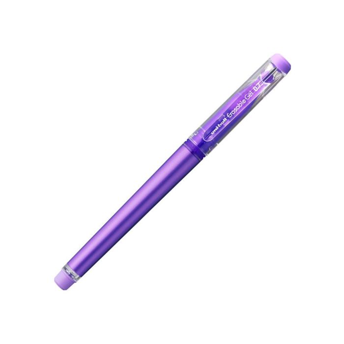 Rotulador Uni-Ball Roller Uf-222 Tinta Gel Borrable 0,7 mm Violeta 12 unidades 2