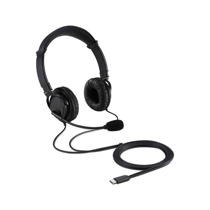 Auriculares con Micrófono Kensington K97457WW Negro 1