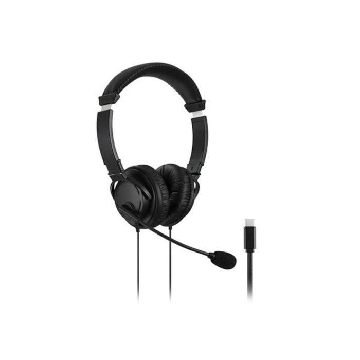 Auriculares con Micrófono Kensington K97457WW Negro