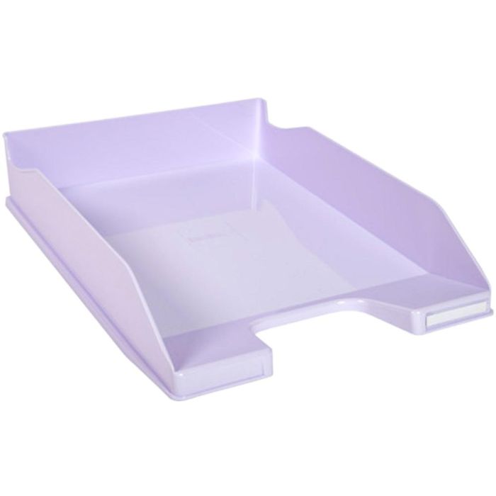 Bandeja Sobremesa Exacompta Plastico Aquarel Set De 4 Bandejas Combo Midi Colores Pastel 346x225X243 mm 1